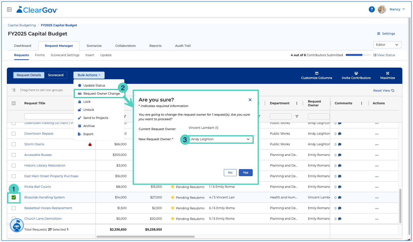 CB - Change Request Owner in Request Manager Bulk Actions.png