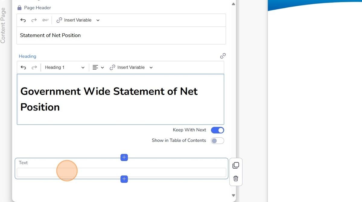 Disclosure Studio - Manage Report Sections within your ACFR – ClearGov ...